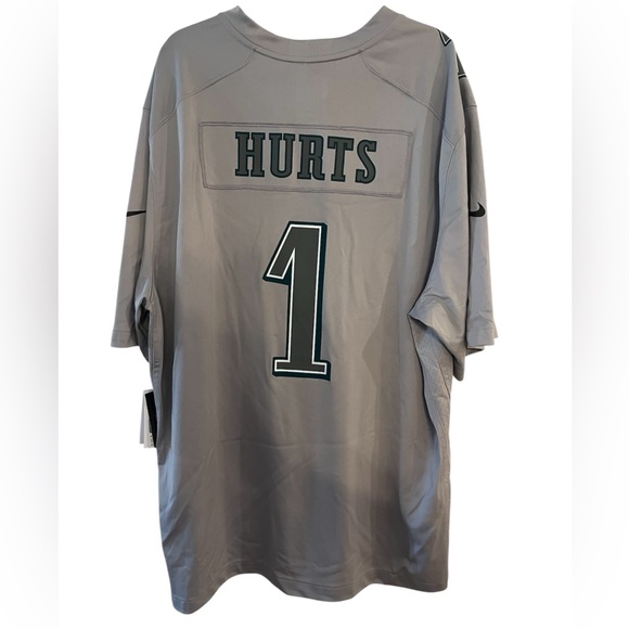 NWT Nike Gray Eagles Jalen Hurts Men's Jersey - Picture 2 of 4